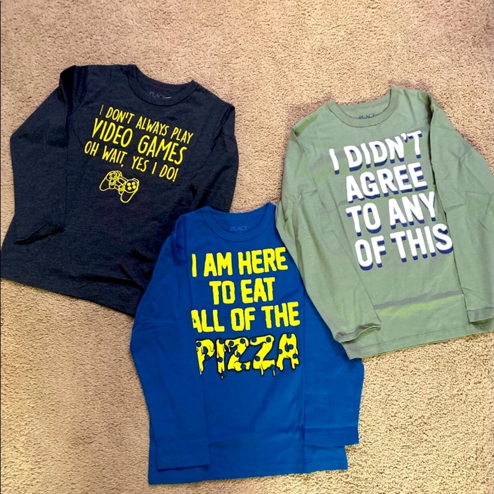 Bundle of 3 Toddler Shirts
